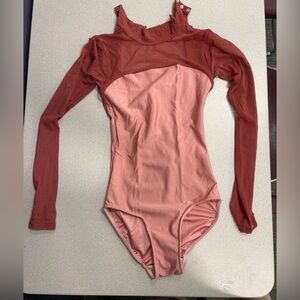 Pink Longsleeve Mesh Turtleneck Eleve💕💕